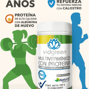 Vidgreen Multivitamínico con Proteína iNatural