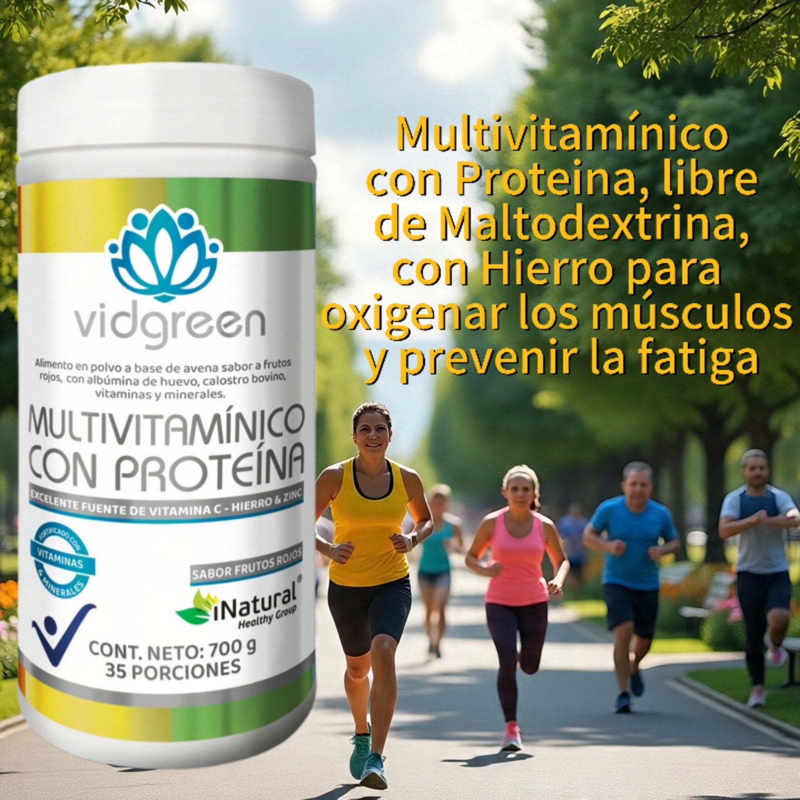 Multivitaminico con Proteina Vidgreen 1 (4)