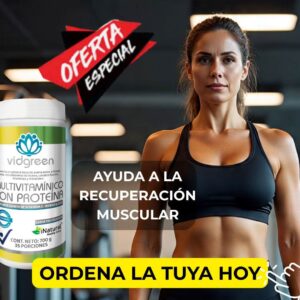 Vidgreen Multivitamínico con Proteína iNatural